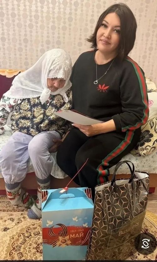 В Агрызском районе труженикам тыла вручают подарки ко Дню Победы