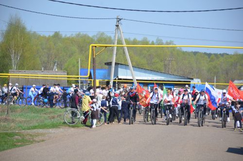 В Агрызском районе состоялся велопробег «Марш Единства: Доблесть поколений»