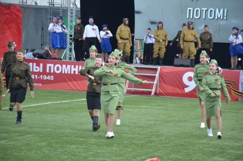 «Дороги Победы»: в Агрызе прошло масштабное театрализованное представление