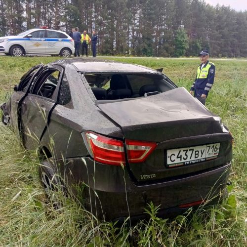 В Агрызском районе произошло смертельное ДТП