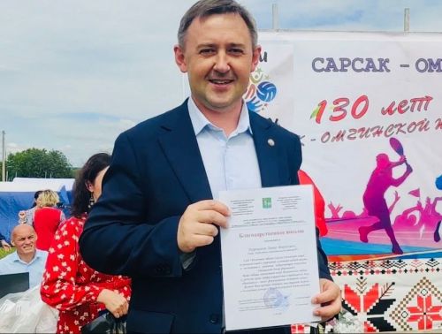 Глава района посетил Сельский фестиваль спорта в Сарсак-Омге, посвященный 130-летию лицея