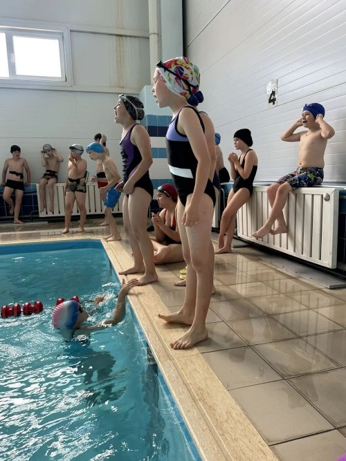 В СОК «Олимп» прошла спортивная эстафета для юных атлетов