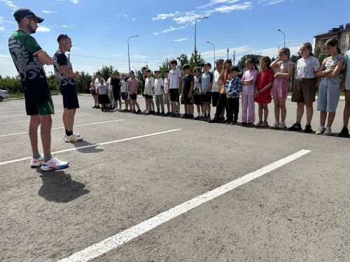 В СОК «Олимп» прошла спортивная эстафета для юных атлетов