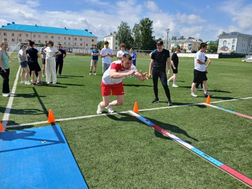 Железнодорожники приняли участие в сдаче нормативов ГТО