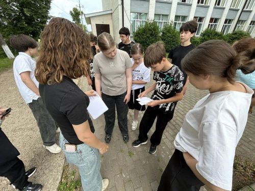 В Агрызе для детей провели квест о здоровом образе жизни