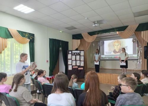 В Шаршадинской сельской библиотеке прошёл урок патриотического воспитания ко Дню партизан и подпольщиков