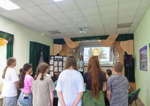 В Шаршадинской сельской библиотеке прошёл урок патриотического воспитания ко Дню партизан и подпольщиков