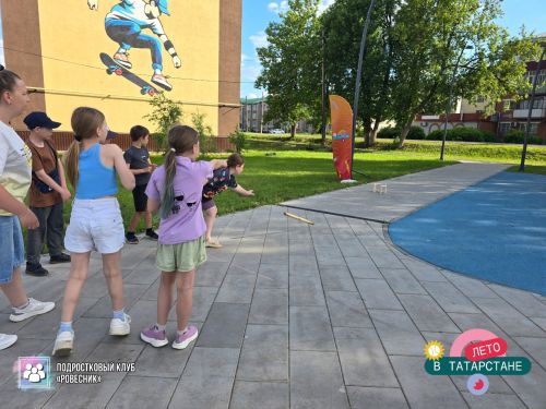 В рамках проекта «Лето в Татарстане» проводятся мероприятия для детей в Агрызе