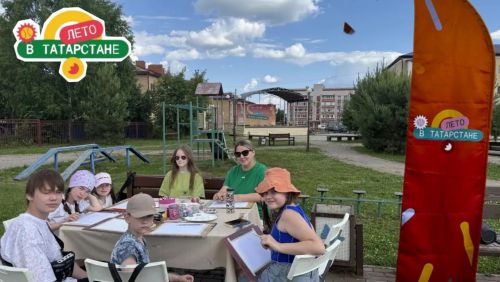 В рамках проекта «Лето в Татарстане» проводятся мероприятия для детей в Агрызе