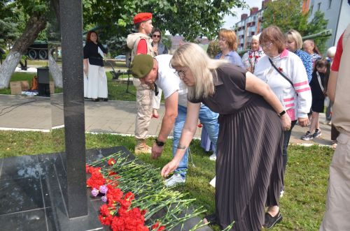 В Агрызе прошла акция памяти в День ветеранов боевых действий