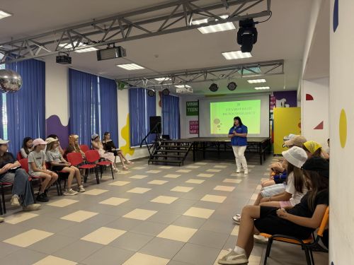 В ДОЛ «Алмалы» прошло мероприятие по ПДД для юных велосипедистов
