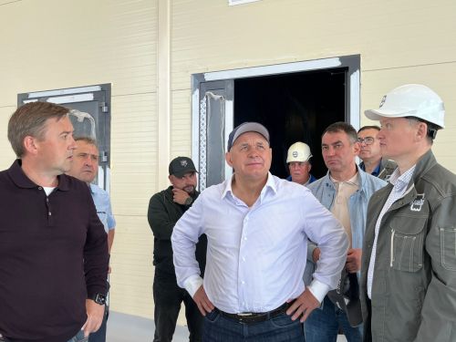 Агрыз с рабочим визитом посетил генеральный директор холдинговой компании «Ак Барс» Иван Егоров