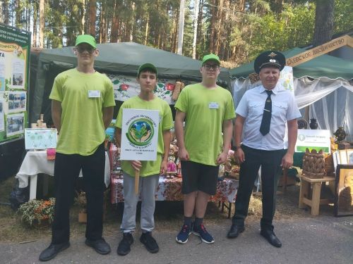 Школьники из Агрызского района участвуют в слёте лесничеств в Кукморском районе