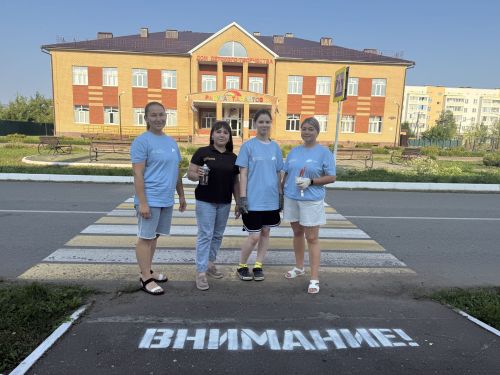 В Агрызе на пешеходных переходах появились предупреждающие надписи