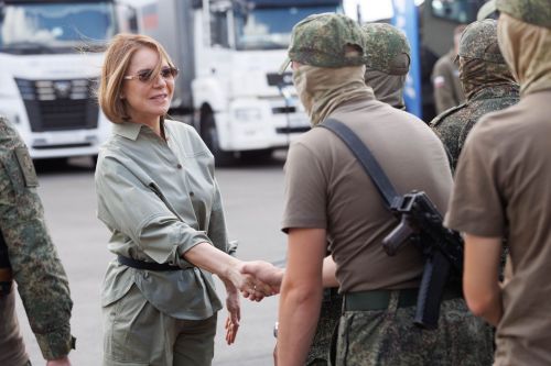 Альфия Когогина доставила очередной гуманитарный груз в зону СВО