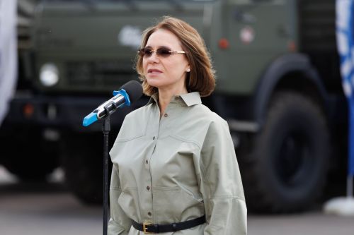 Альфия Когогина доставила очередной гуманитарный груз в зону СВО