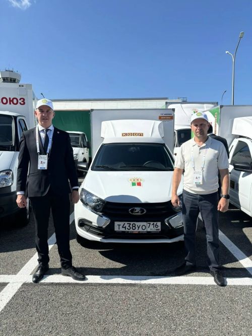 Агрызское РАЙПО получило новый специализированный автомобиль на форуме в Казани