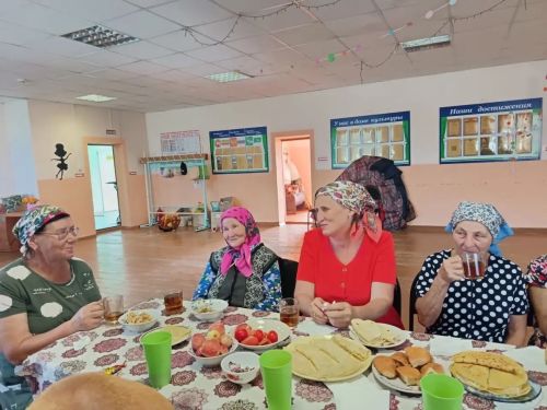 В Сарсак-Омгинском СДК прошел праздник национальных блюд в честь Дня памяти пророка Илии