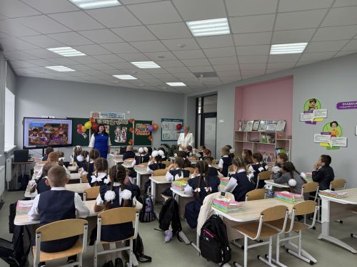 В школе №4 Агрыза прошла профилактическая беседа по ПДД