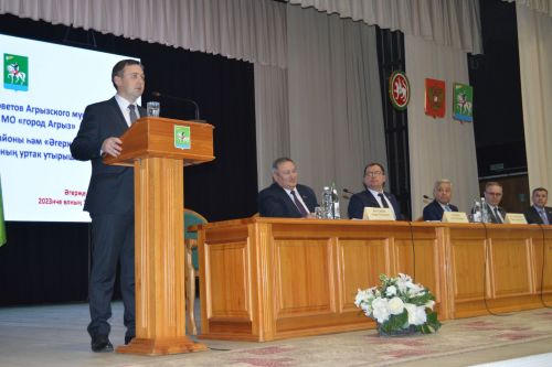 Фарид Мухаметшин в Агрызе