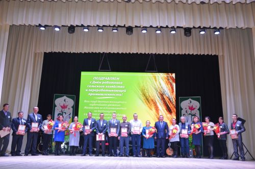 В Агрызе чествовали тружеников села