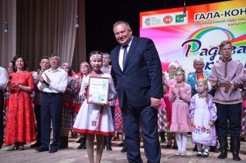 Гала-концерт районного фестиваля "Радуга культур"
