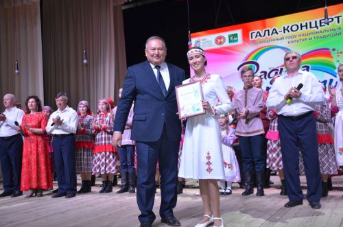Гала-концерт районного фестиваля "Радуга культур"