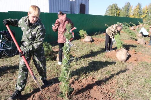 Новая аллея в честь Асафа Абдрахманова в Агрызе