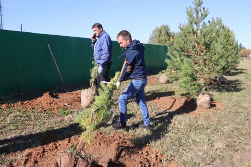 Новая аллея в честь Асафа Абдрахманова в Агрызе