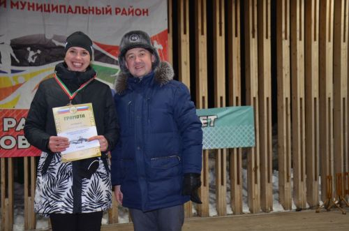 Вечерние лыжные гонки посвященные 40-летию компании «Елабужские электрические сети»