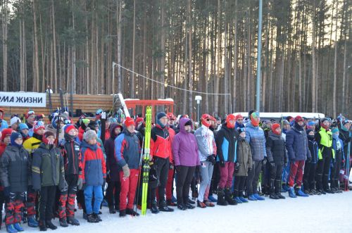 Вечерние лыжные гонки посвященные 40-летию компании «Елабужские электрические сети»