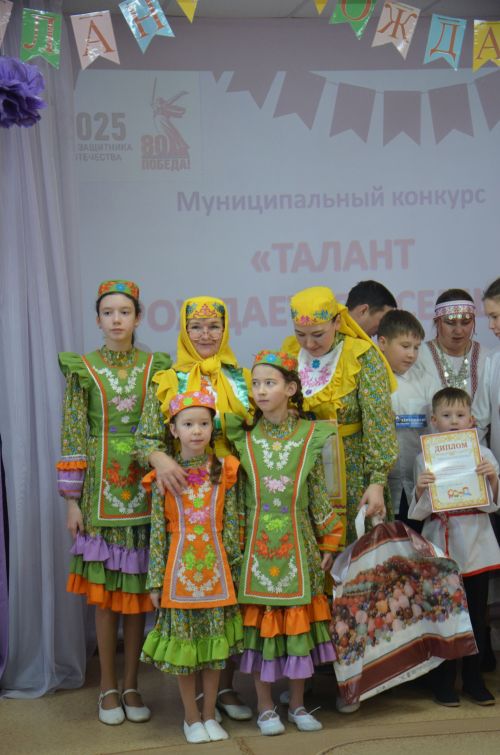 В детском саду №6 состоялся муниципальный конкурс «Талант рождается в семье»