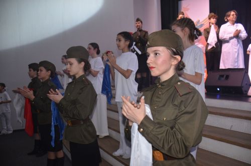 Музыкально-патриотический спектакль «Вера. Надежда. Любовь».