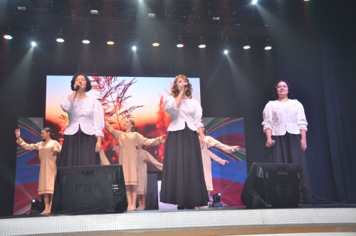 Музыкально-патриотический спектакль «Вера. Надежда. Любовь».