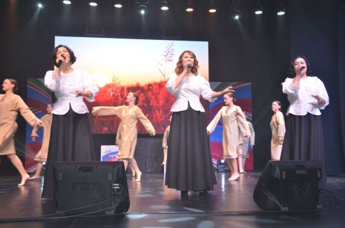 Музыкально-патриотический спектакль «Вера. Надежда. Любовь».