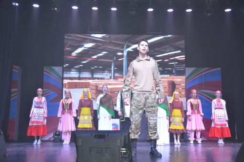 Музыкально-патриотический спектакль «Вера. Надежда. Любовь».