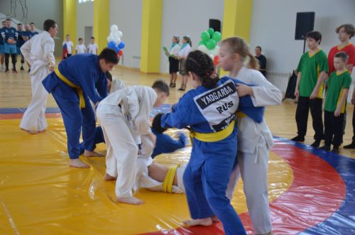 Открытие Спортивного комплекса в селе Терси