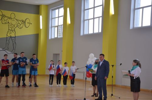 Открытие Спортивного комплекса в селе Терси