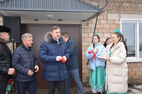 Открытие Спортивного комплекса в селе Терси