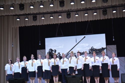 Районный Фестиваль "Песня опаленная войной.."