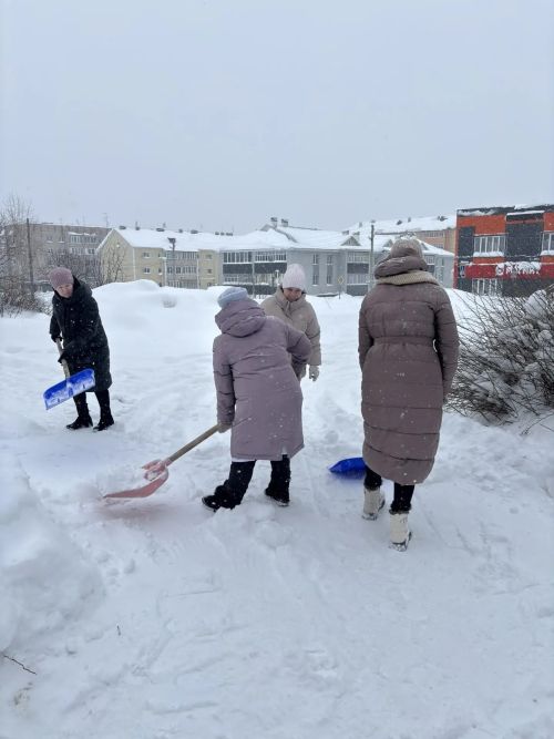 Общегородской субботник борьбы со снегом