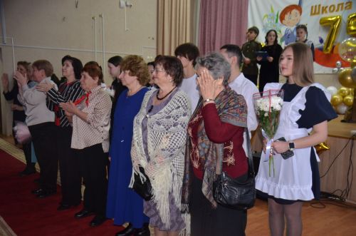 3-я городская школа отпраздновала 75-летний юбилей