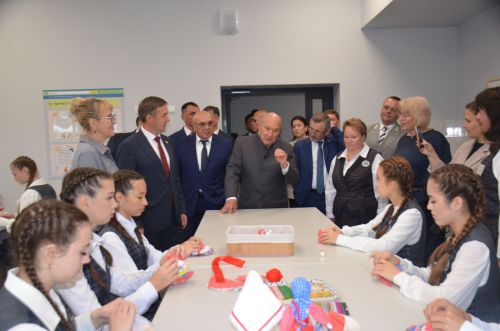 В Агрызе открылась новая гимназия №1 имени Асафа Абдрахманова