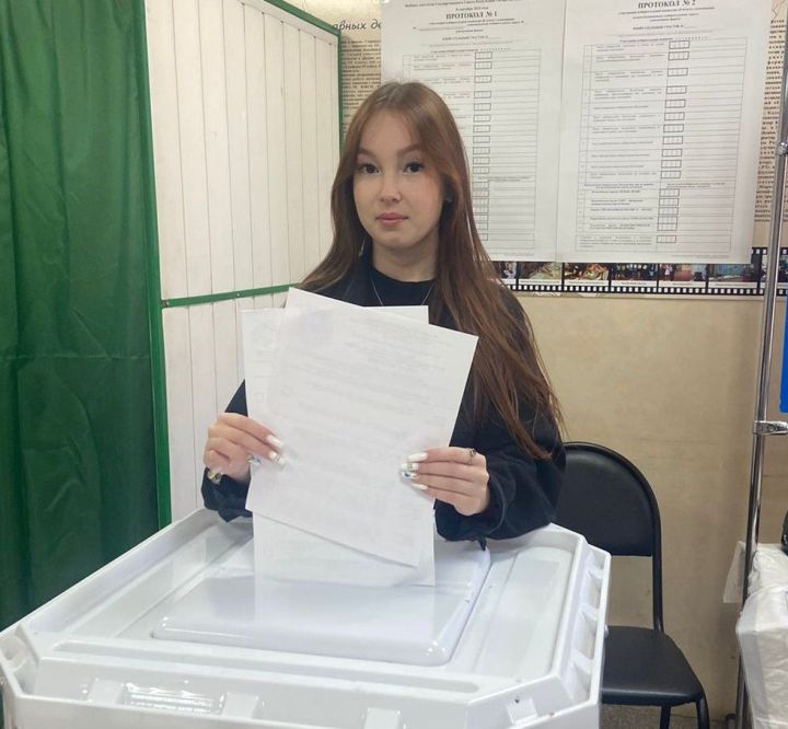 Эльвина Ибрагимова из Агрыза впервые участвует в выборах