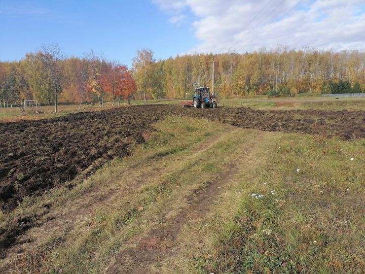 В Кучуково началась работа по созданию «Сквера Победы»
