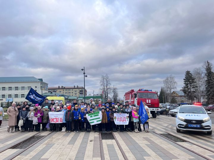 В Агрызе прошел митинг памяти жертв ДТП
