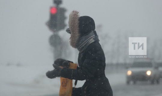 Татарстанда -17 градуска кадәр суыта