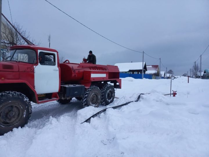 В селе Кадряково Агрызского района едва не случилась беда