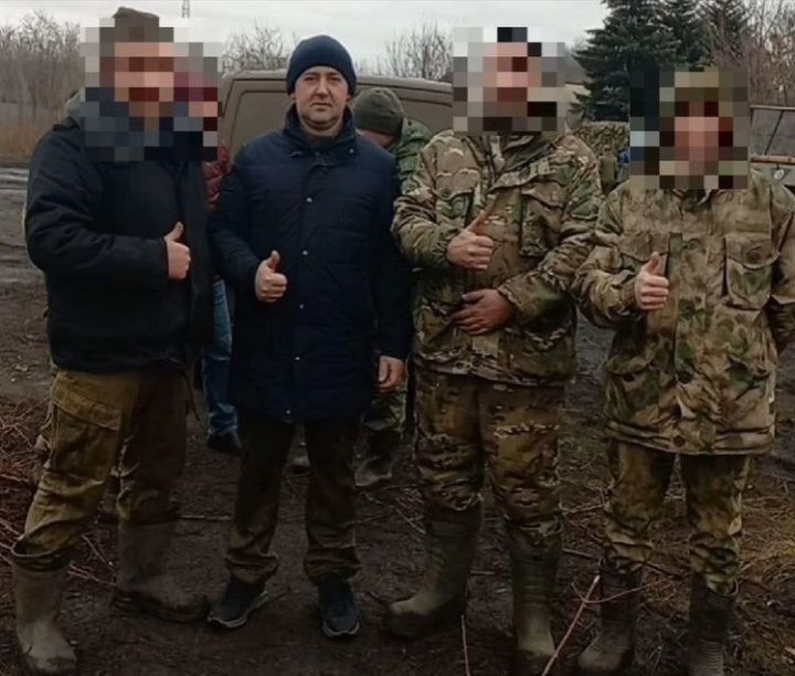 Әгерҗе районы башлыгы Донецк Халык Республикасына 3 тонна гуманитар ярдәм илтте