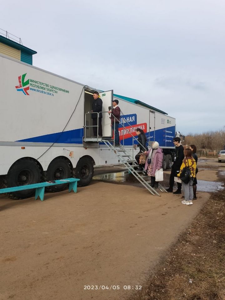 Мобильная поликлиника перемещается в Табарли
